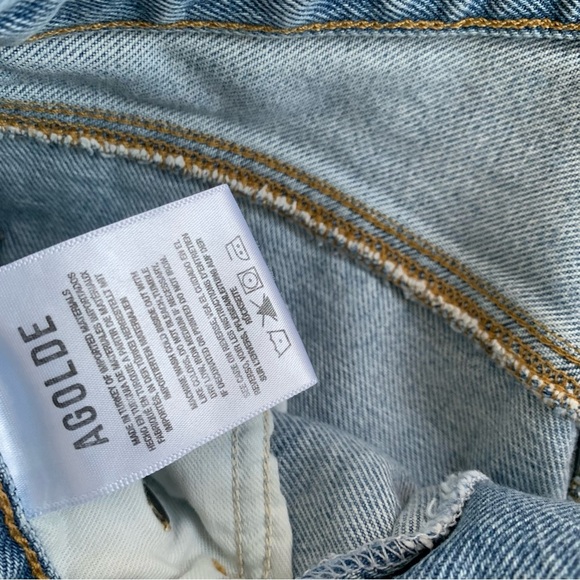 AGOLDE CRISS CROSS JEANS STRAIGHT 27 - Picture 13 of 16